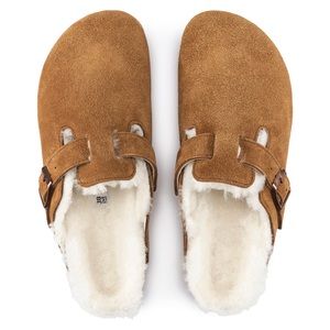 Birkenstock Boston Shearling Mink